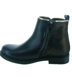 bottines et boots - - junior fille - Cuir - Bleu Marine - Bellamy