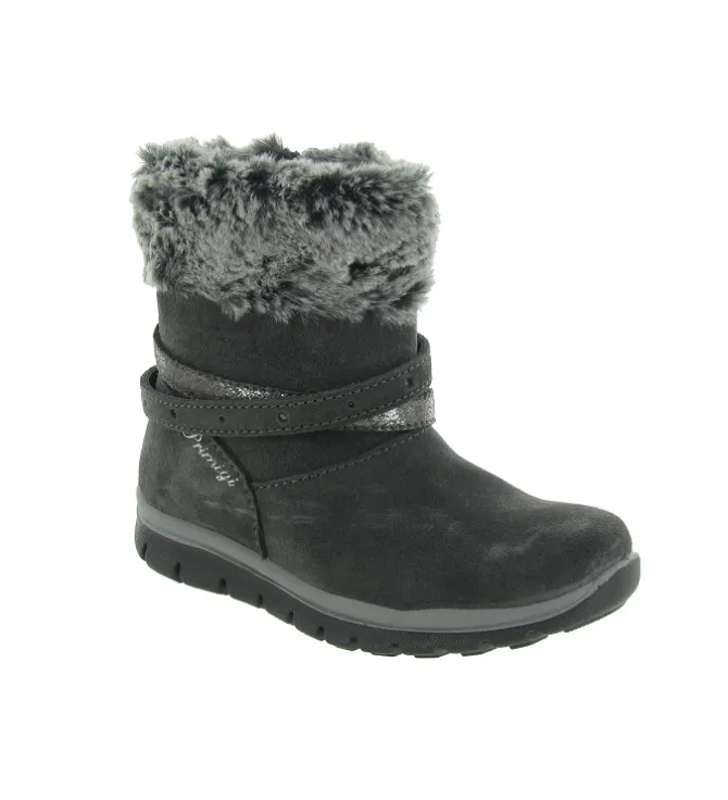 bottines et boots - - junior fille - Nubuck - Gris - Primigi
