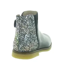 bottines et boots - - junior fille - Cuir - Bleu Marine - Acebos