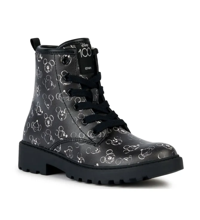 bottines et boots - - junior fille - Synthétique - Noir - Geox