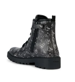 bottines et boots - - junior fille - Synthétique - Noir - Geox