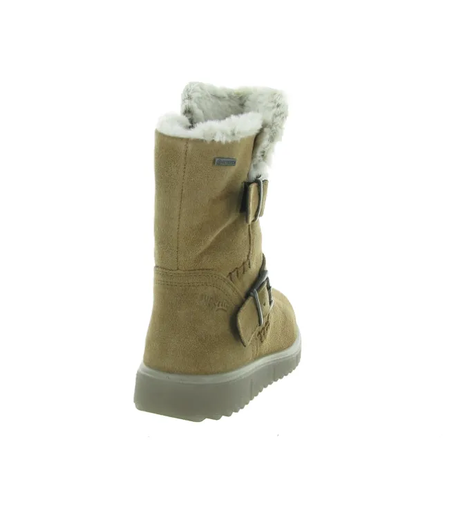 bottines et boots - - junior fille - Cuir - Marron - Superfit