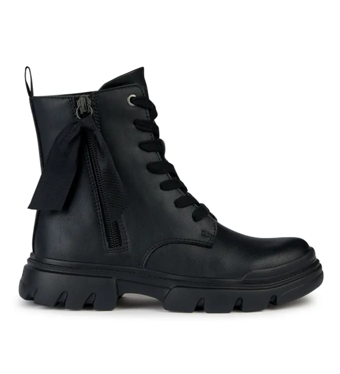 bottines et boots - - junior fille - Synthétique - Noir - Geox