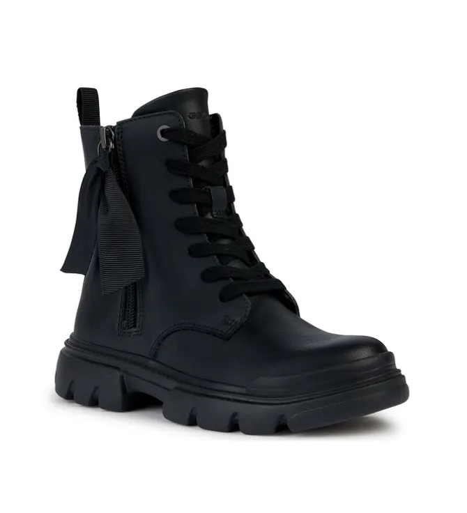 bottines et boots - - junior fille - Synthétique - Noir - Geox