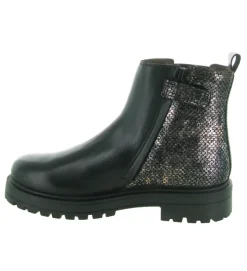 bottines et boots - - junior fille - Cuir - Noir - Bellamy