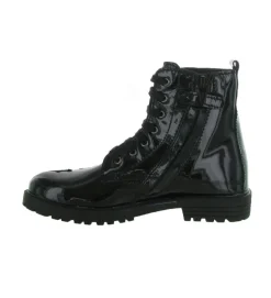 bottines et boots - - junior fille - Cuir - Noir - Golosinas