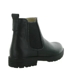 bottines et boots - - junior fille - Cuir - Noir - Golosinas