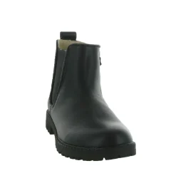 bottines et boots - - junior fille - Cuir - Noir - Golosinas
