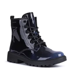 bottines et boots - - junior fille - Synthétique - Bleu Marine - Geox