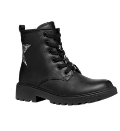 bottines et boots - - junior fille - Synthétique - Noir - Geox