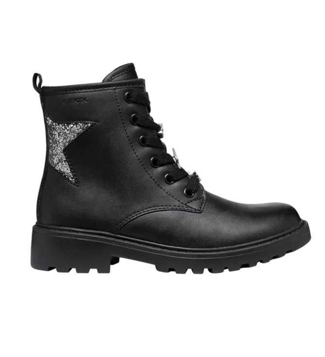 bottines et boots - - junior fille - Synthétique - Noir - Geox