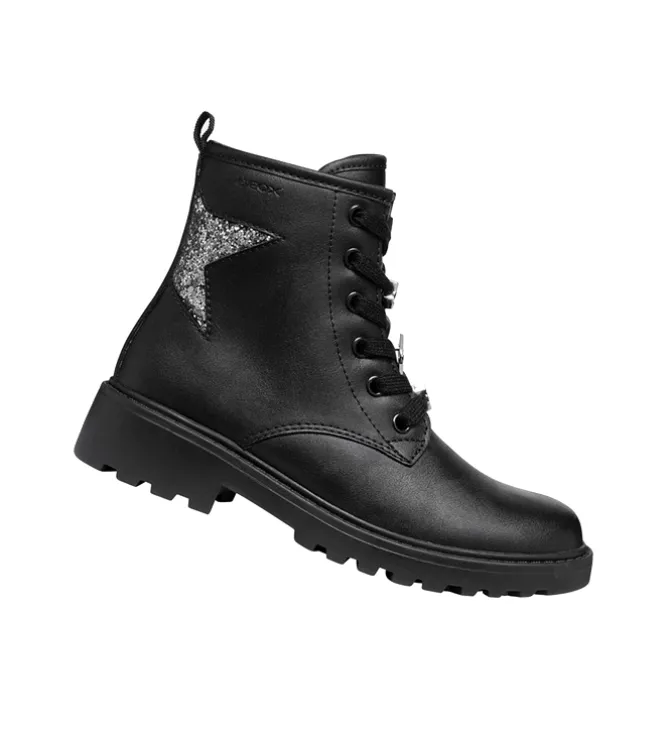 bottines et boots - - junior fille - Synthétique - Noir - Geox