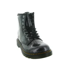 bottines et boots - - junior fille - Cuir - Glitter - Paillettes - Doc martens