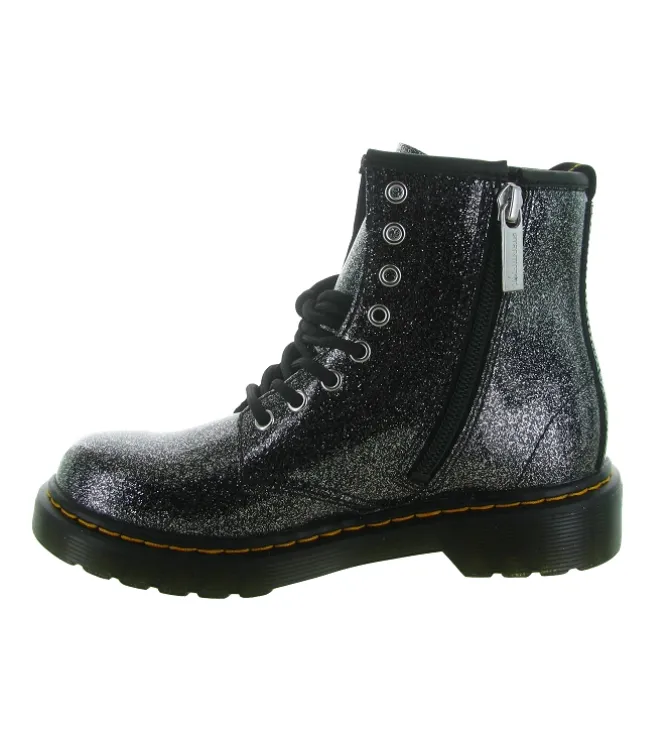 bottines et boots - - junior fille - Cuir - Glitter - Paillettes - Doc martens