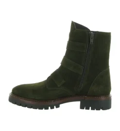 bottines et boots - Motardes - femme - Nubuck - Kaki - Alpe