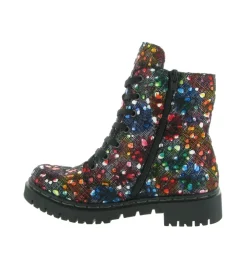 bottines et boots - Motardes - femme - Synthétique - Multicolor - Rieker