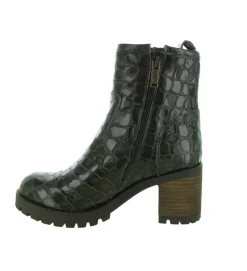 bottines et boots - Motardes - femme - Cuir - Bronze - Minka design