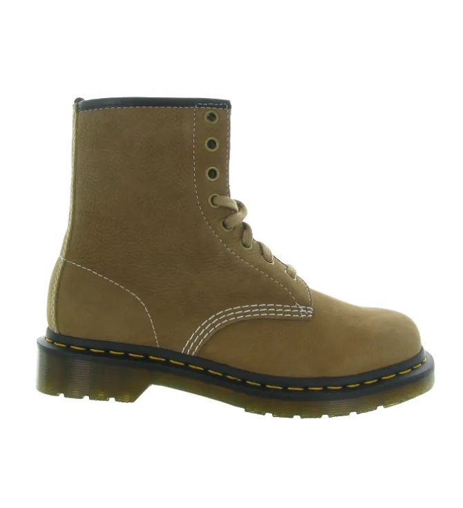 bottines et boots - Motardes - femme - Cuir - - Doc martens