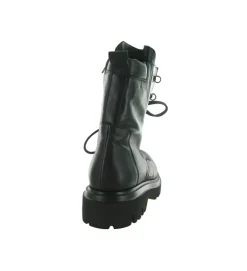 bottines et boots - Motardes - femme - Cuir - Noir - Fruit
