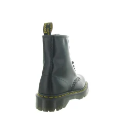 bottines et boots - Motardes - femme - Cuir - Noir - Doc martens