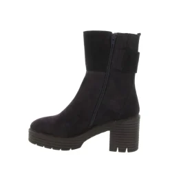 bottines et boots - Motardes - femme - Nubuck - Violet - Softwaves