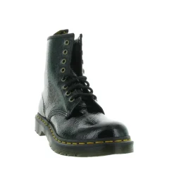 bottines et boots - Motardes - femme - Cuir - Noir - Doc martens