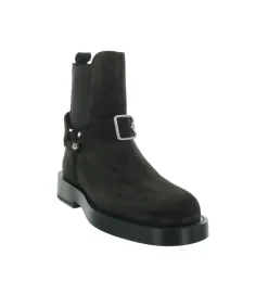 bottines et boots - Motardes - femme - Nubuck - Noir - Alpe
