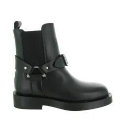 bottines et boots - Motardes - femme - Nubuck - Noir - Alpe
