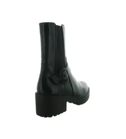 bottines et boots - Motardes - femme - Cuir - Noir - Regarde le ciel...