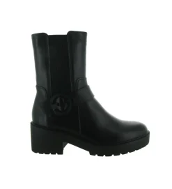 bottines et boots - Motardes - femme - Cuir - Noir - Regarde le ciel...