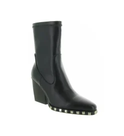 bottines et boots - Santiag - femme - Synthétique - Noir - Noa harmon