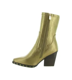 bottines et boots - Santiag - femme - Synthétique - Or - Noa harmon