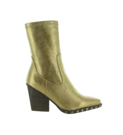 bottines et boots - Santiag - femme - Synthétique - Or - Noa harmon