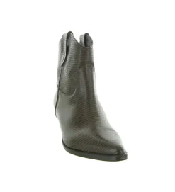 bottines et boots - Santiag - femme - Cuir - Marron - Julie dee