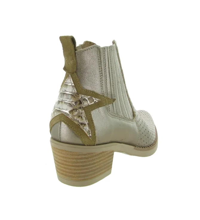 bottines et boots - Santiag - femme - Nubuck - - Minka design