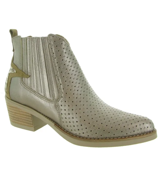 bottines et boots - Santiag - femme - Nubuck - - Minka design