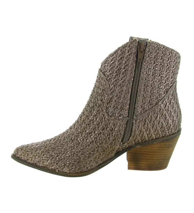 bottines et boots - Santiag - femme - Synthétique - Bronze - La strada