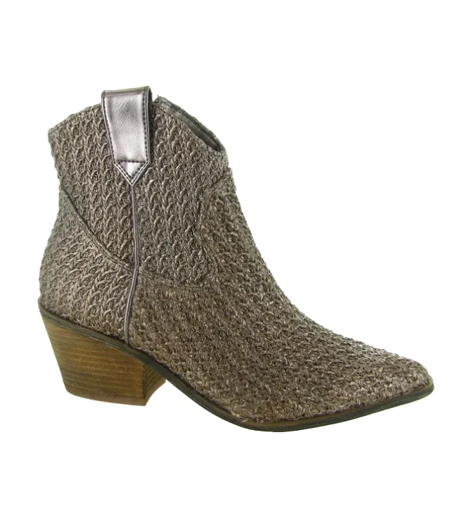 bottines et boots - Santiag - femme - Synthétique - Bronze - La strada