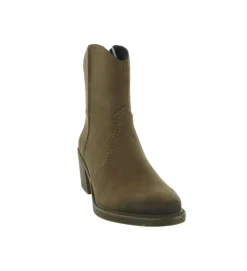 bottines et boots - Santiag - femme - Synthétique - Marron - Rieker