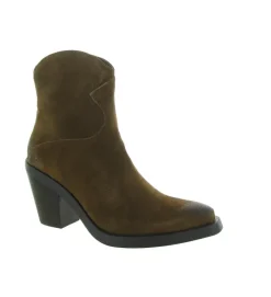 bottines et boots - Santiag - femme - Nubuck - Marron - Ash italia