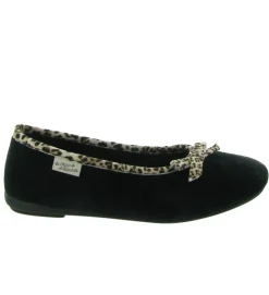 chaussons et pantoufles - Ballerines - femme - Synthétique - Noir - La maison de l espadrille