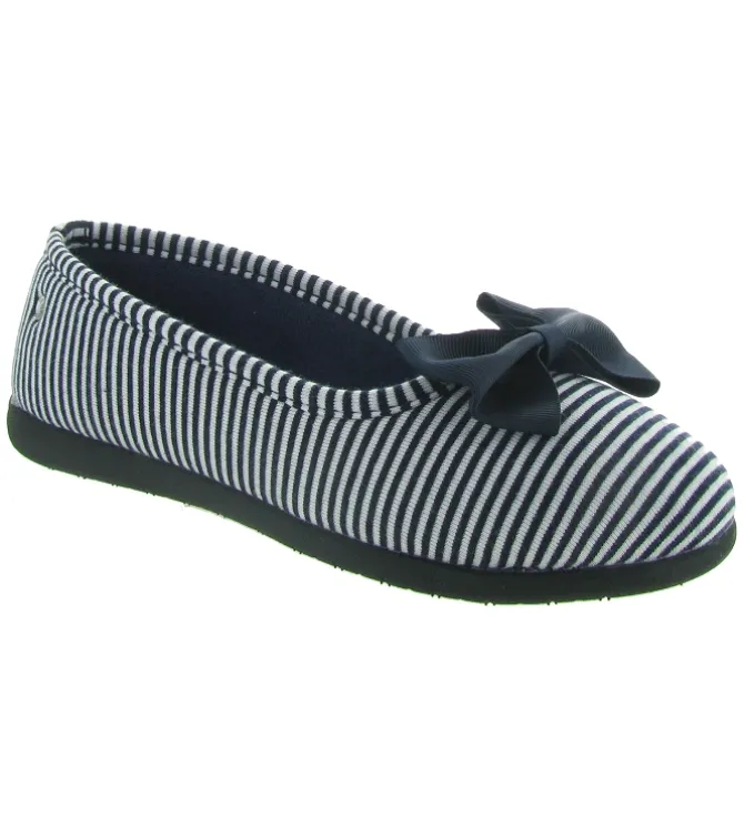 chaussons et pantoufles - Ballerines - femme - Toile - Divers - Isotoner
