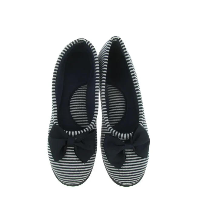 chaussons et pantoufles - Ballerines - femme - Toile - Divers - Isotoner