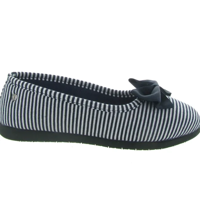 chaussons et pantoufles - Ballerines - femme - Toile - Divers - Isotoner
