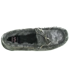 chaussons et pantoufles - Ballerines - femme - Toile - Gris - Ruby brown