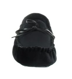 chaussons et pantoufles - Ballerines - femme - Toile - Noir - Ruby brown
