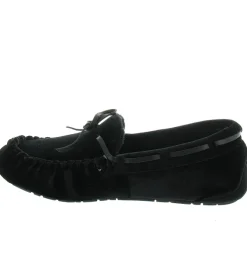 chaussons et pantoufles - Ballerines - femme - Toile - Noir - Ruby brown