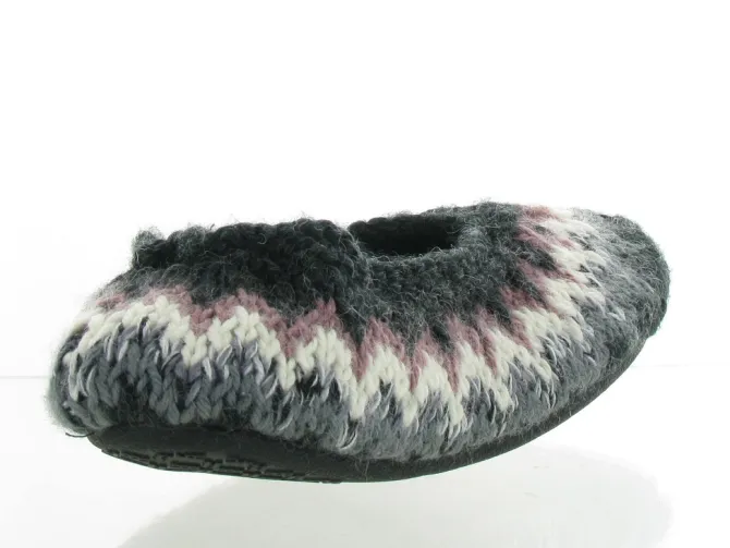 chaussons et pantoufles - Ballerines - femme - Toile - Gris - Ruby brown