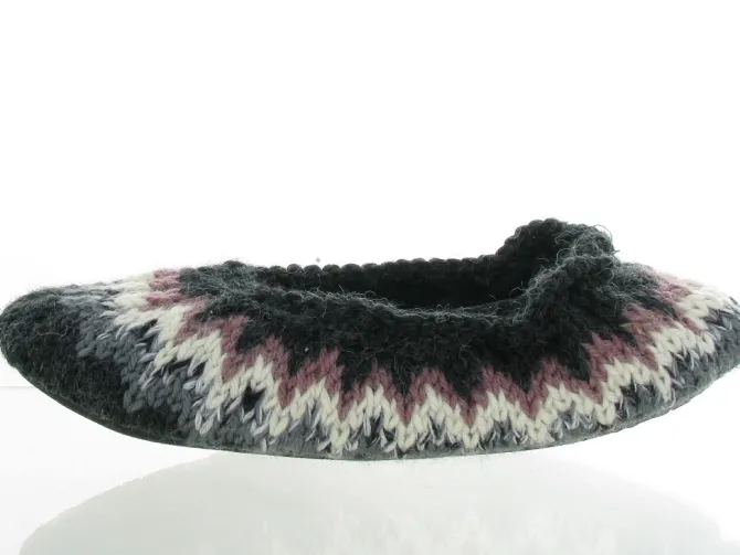 chaussons et pantoufles - Ballerines - femme - Toile - Gris - Ruby brown
