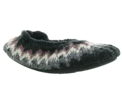 chaussons et pantoufles - Ballerines - femme - Toile - Gris - Ruby brown